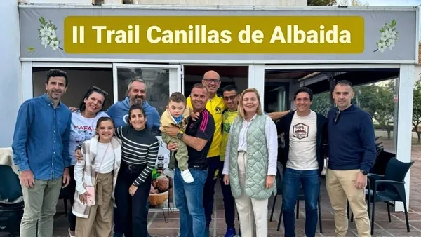 Encuentro con la familia de Etienne en el II Trail