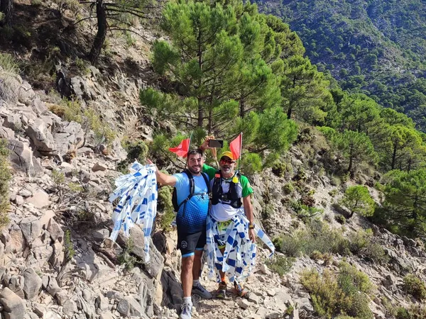 Corredores escoba en el trail 2023