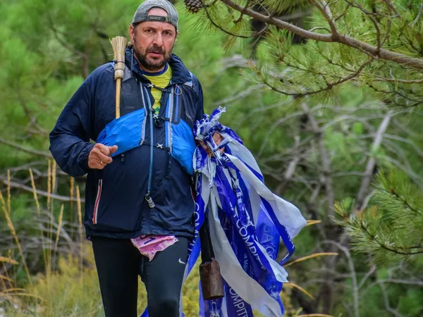 Voluntarios en el trail